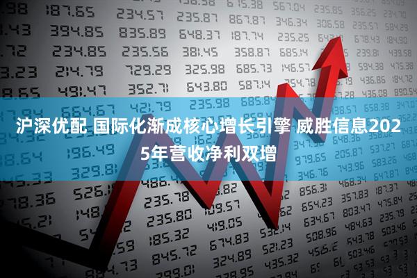 沪深优配 国际化渐成核心增长引擎 威胜信息2025年营收净利双增
