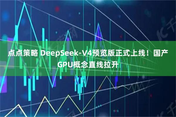 点点策略 DeepSeek-V4预览版正式上线！国产GPU概念直线拉升